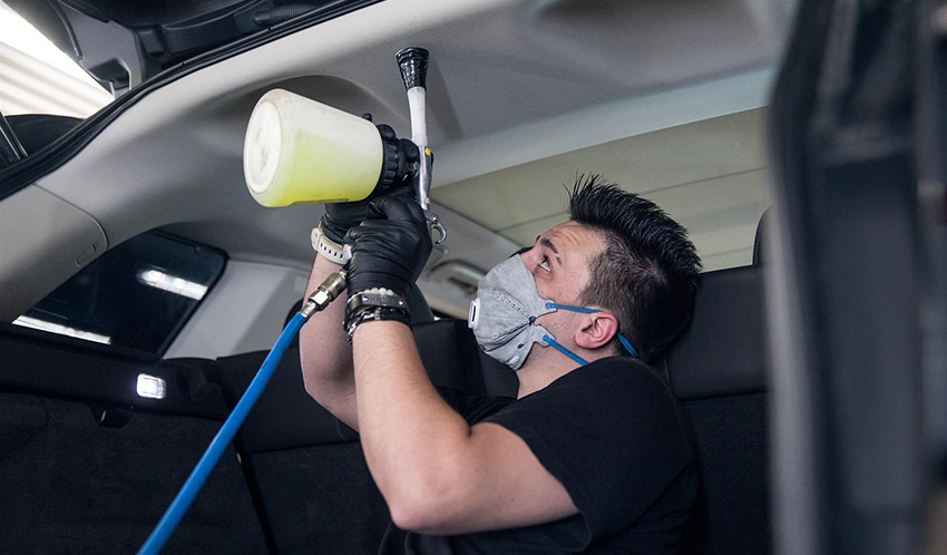 Как самостоятельно отмыть потолок в авто? | Блог Dream Auto